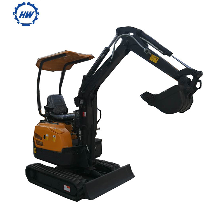 Factory price small farm use 1 ton 1.5 ton 2 ton mini crawler excavator for sale