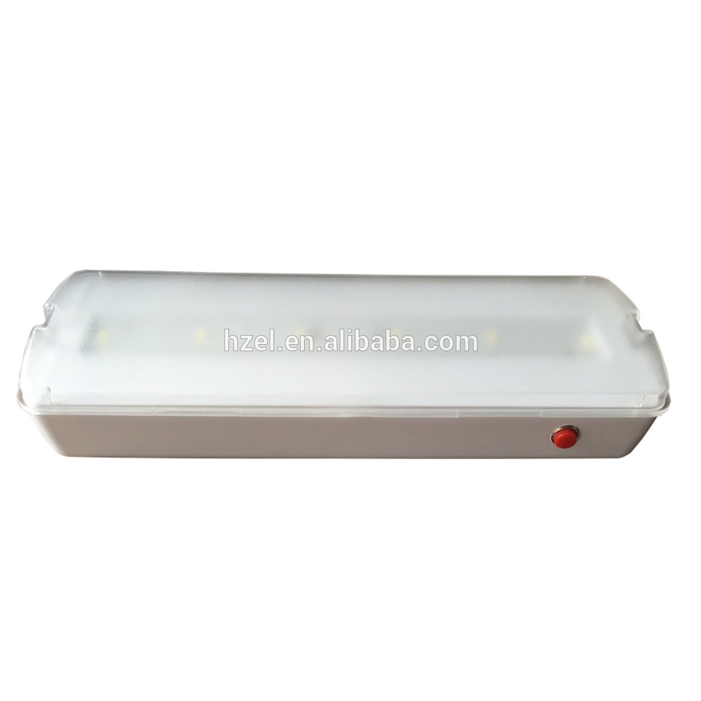 Recessed LED Emergency Non-Maintained Bulkhead Emergency Light Luminaire 3HR