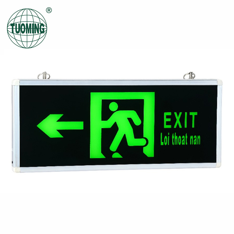 best quality double side rechargeable led emergency exit lamp