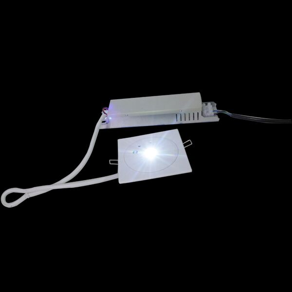 CE RoHS Battery LED Emergency Lighting Ceiling Recessed Emergency Light