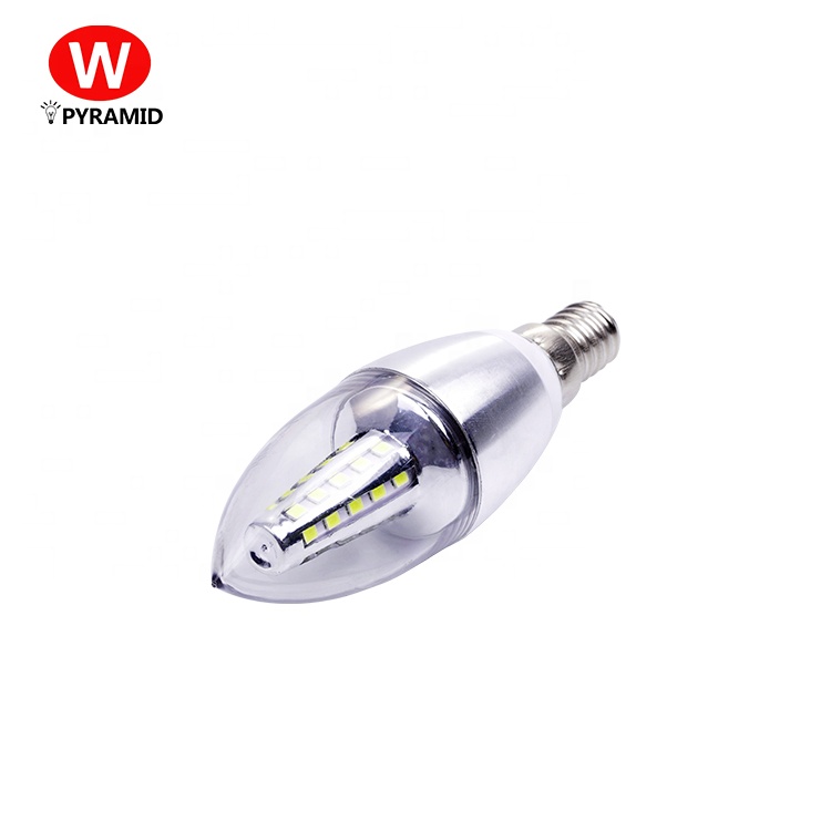 Hot Selling Widespread 85-265v SMD E27 cool white Led candle Lamp Bulb