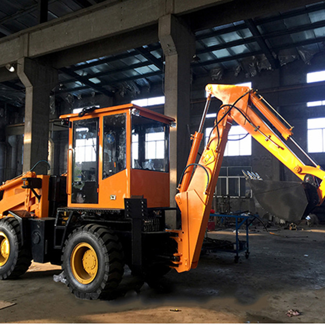Backhoe loader for farm tractor with price