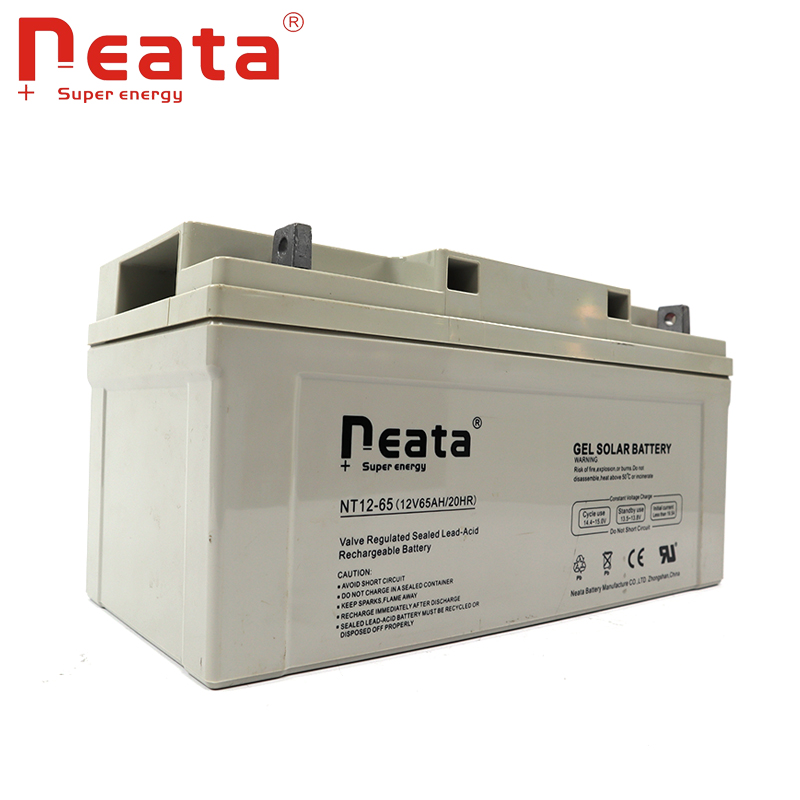 Lead acid storage sealed  12V65.0ah rechargeable  battery