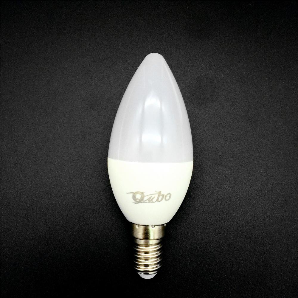 C37 model LED candle bulb lighting for indoor use