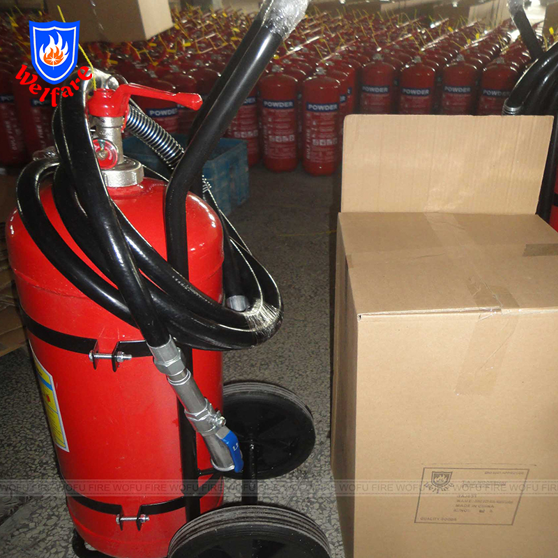 100KG Wheeled 40% ABC dry powder fire extinguisher