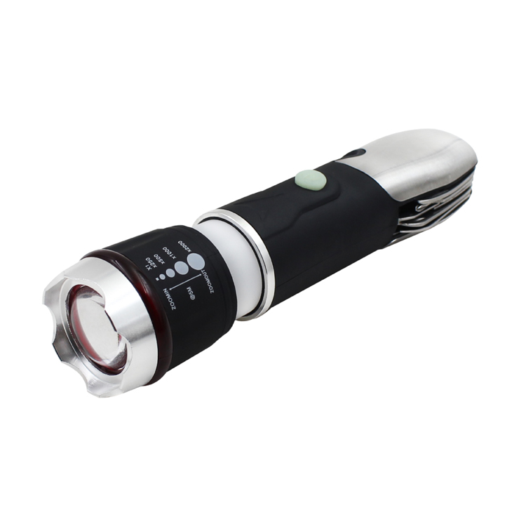 Customized Color Emergency 100 Lumens Cob Led Multi-Function Flashlight