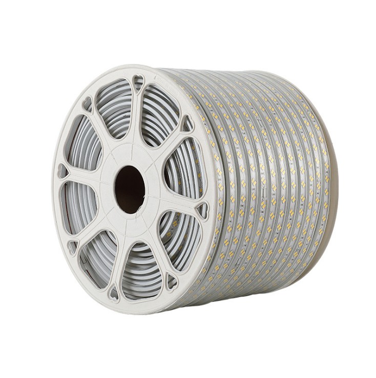 Hot sale 60leds/m Warm White White Red Blue Green RGB 5050 Waterproof 220V 110V IP67 High Voltage LED Flexible strip lighting