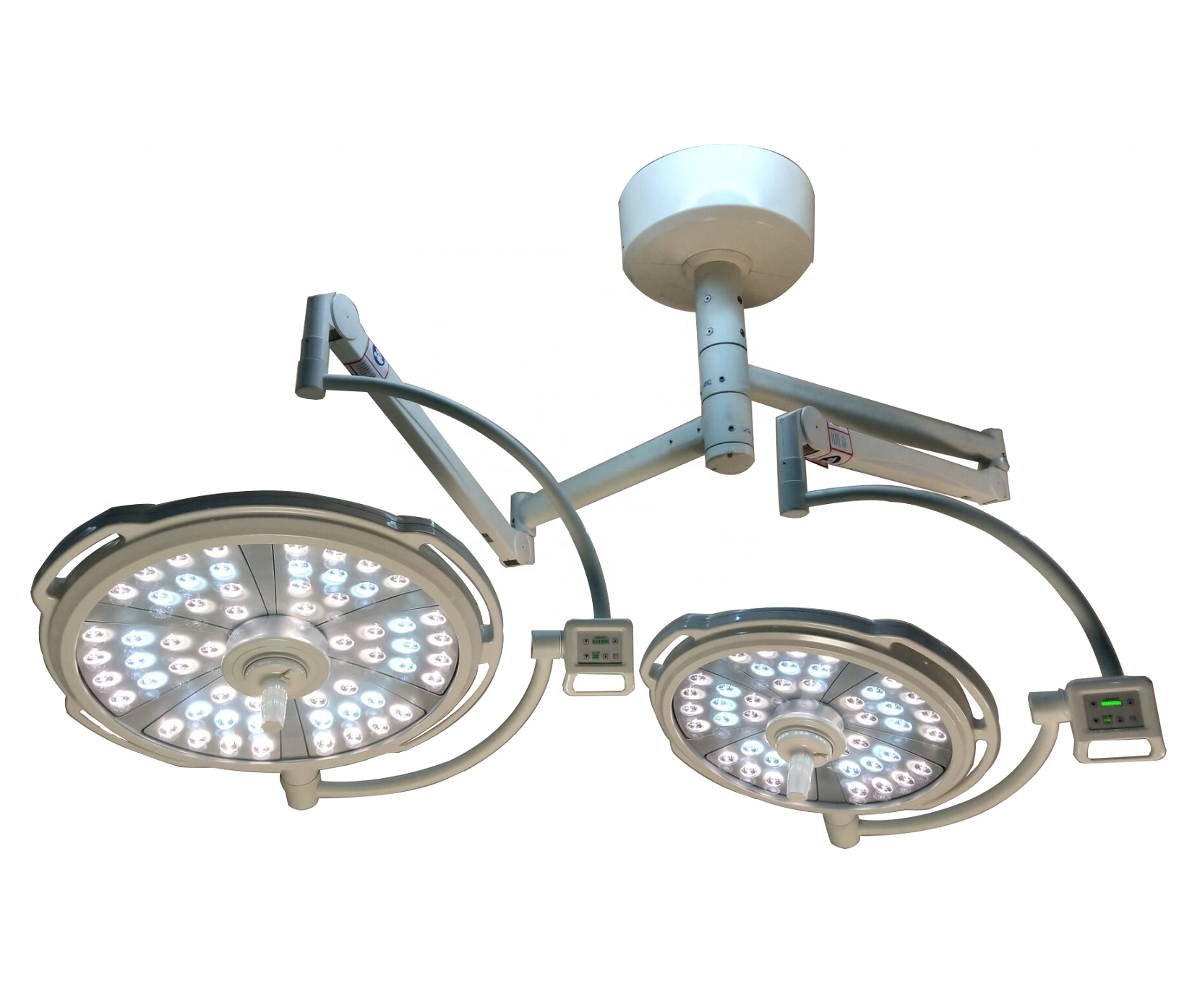 Shadowless Illumination surgical operating lamp with Optimum design for clear air ceilings and mobile type SL LED series