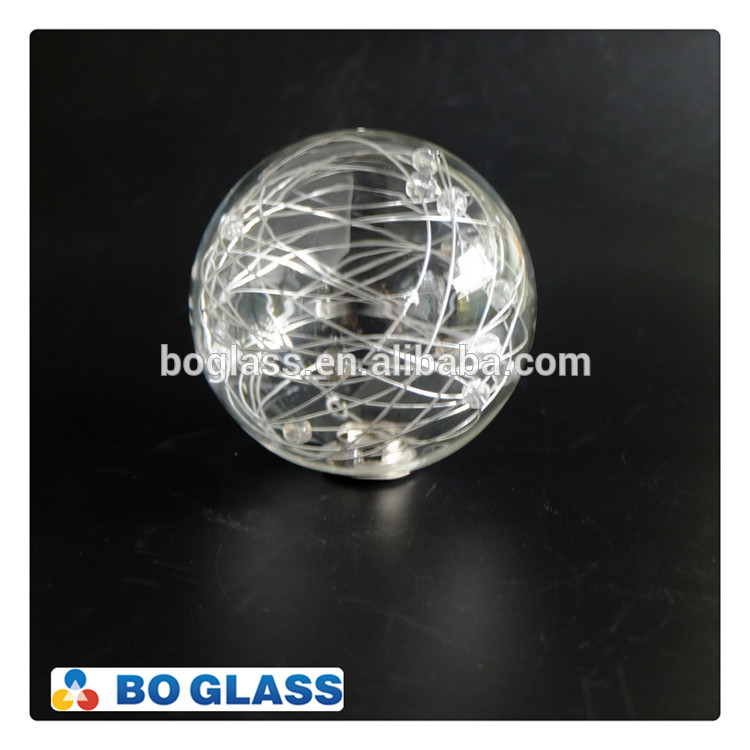 Indoor light China supplier hand blown G9 screw lamp shade for lighting