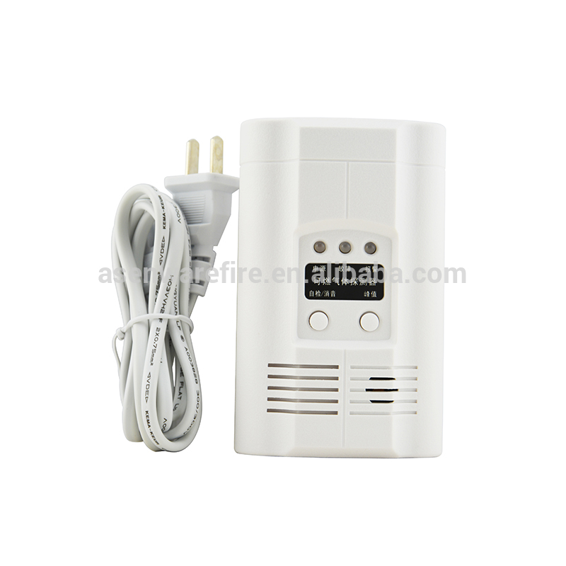 Wholesales 220V natural gas detector with LNG and CO gas