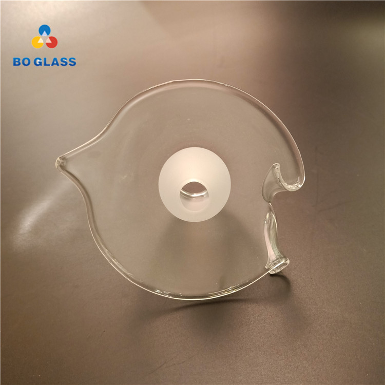 High Quality G9 Frosted Double Layer Pyrex Glass Blown LED Lamp Shade