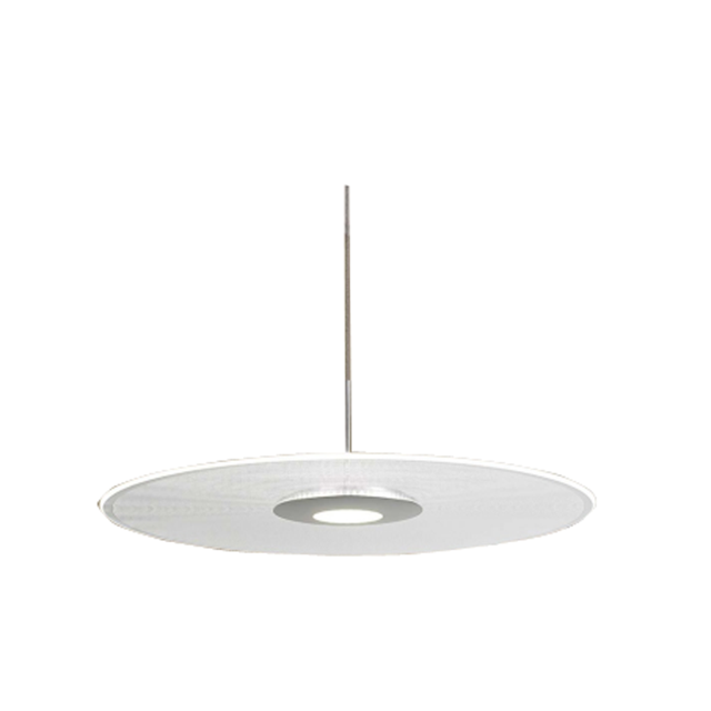 Flicker free modern ultra slim transparent structured PMMA chandelier led pendant ceiling light luxury