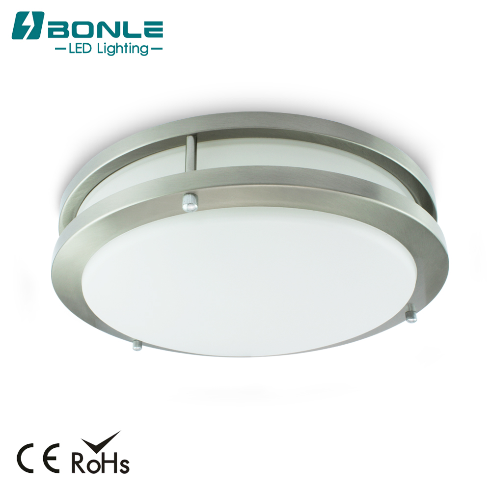 Promotional Stainless Steel 12W Battery Operated LED Ceiling Light