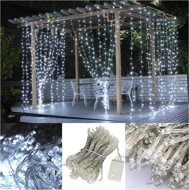 2018 Yiwu factory manufacturer curtain light decoration curtain light christmas curtain led light decoration