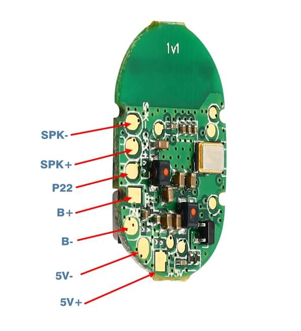 smallest bluetooth transmitter bluetooth wireless transceiver audio board for headset