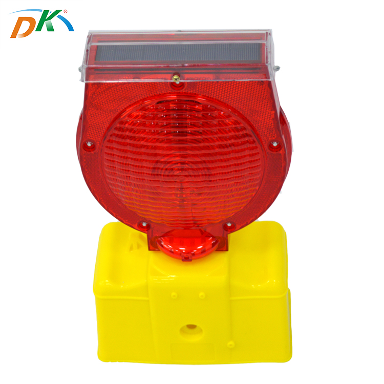 Waterproof LED Solar Traffic Barricade flashing warning light,pole strobe light