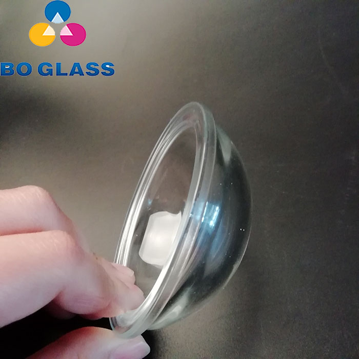 90mm Molded Pressed Borosilicate Glass Cover For Underwater Camera