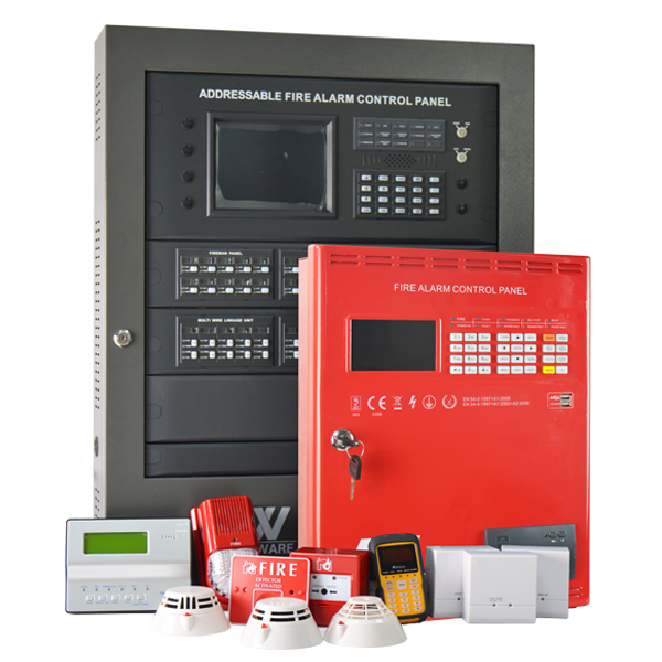 Fire sprinkler and sensor Fire alarm systems control panel