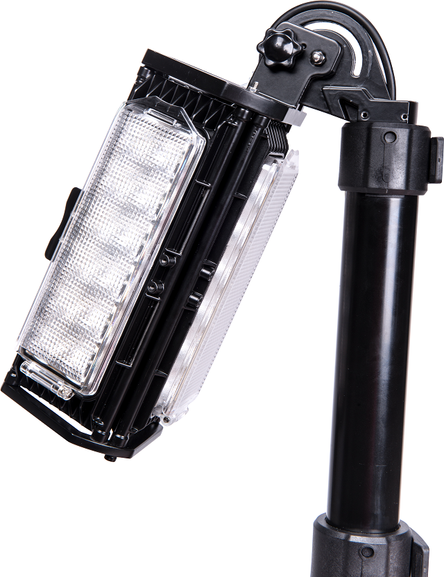 108W battery operated flood lights heavy duty light tower emergency vehicle