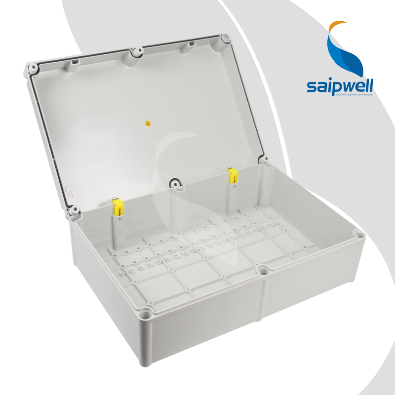 SAIPWELL 360x540x160 High Quality IP66 Solid Cover Electric PC Waterproof Box Plastic Water Pump control box