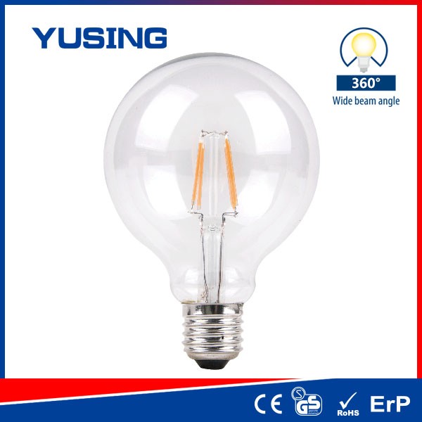 Edison Bulb G125 LED Filament Bulb Antique 8W LED Filament