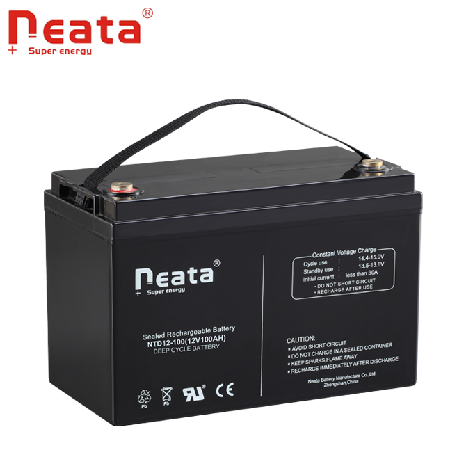 Neata Fastest delivery anti-corrosion sealed lead acid battery 12v 100ah agm battery