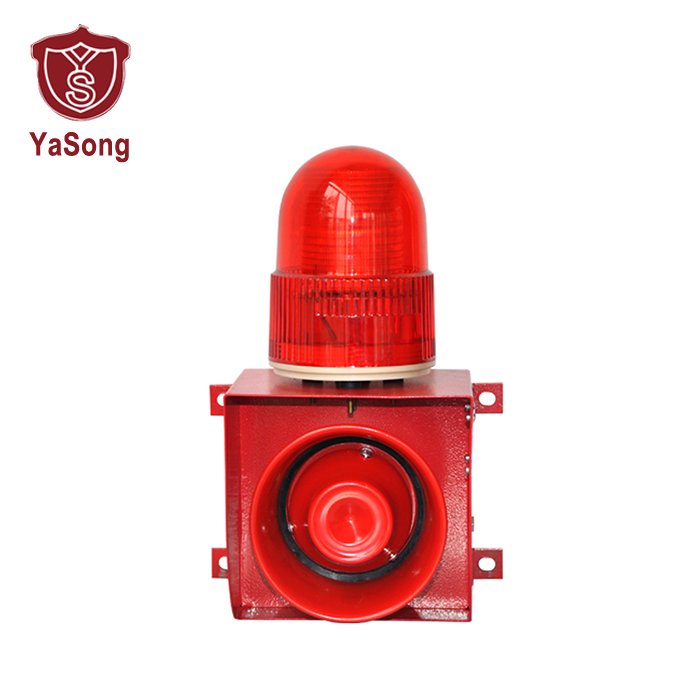 YS-01H Factory Waterproof Emergency Industrial Warning Alarm with USB for Changing Tone