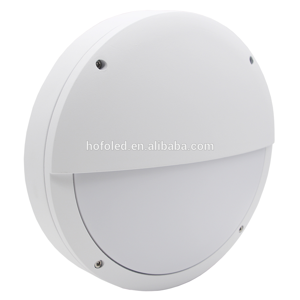 Die Cast Aluminum Round Semilid LED Wall Lighting Fixture