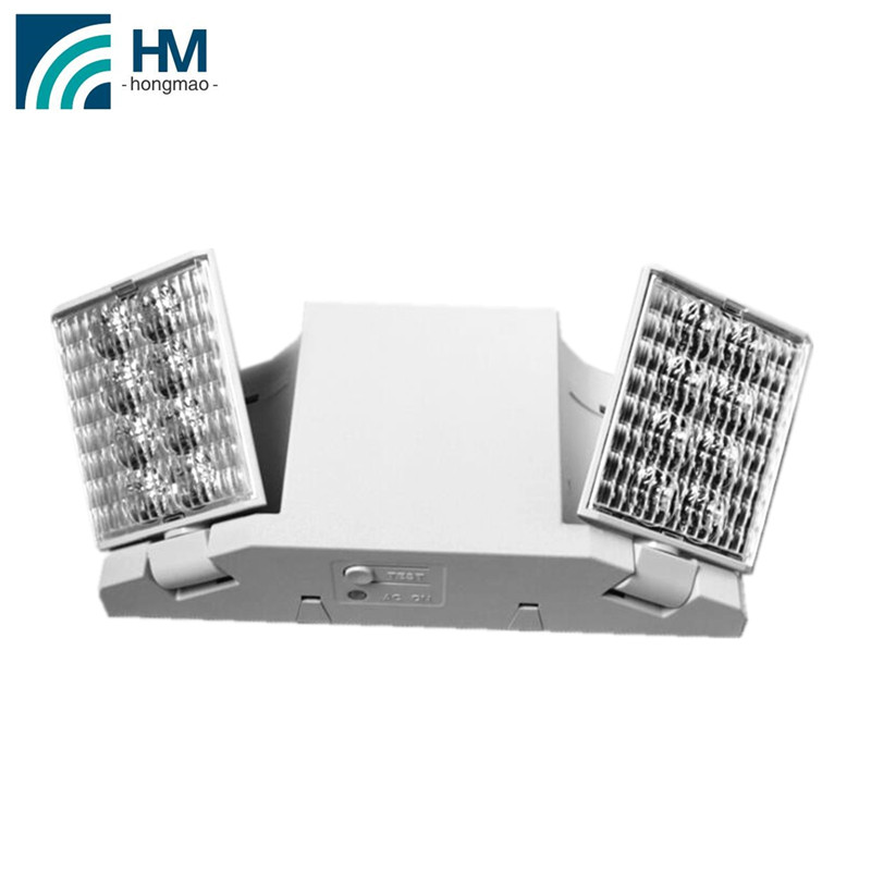 aluminum emergency rechargeable double sided led exit sign