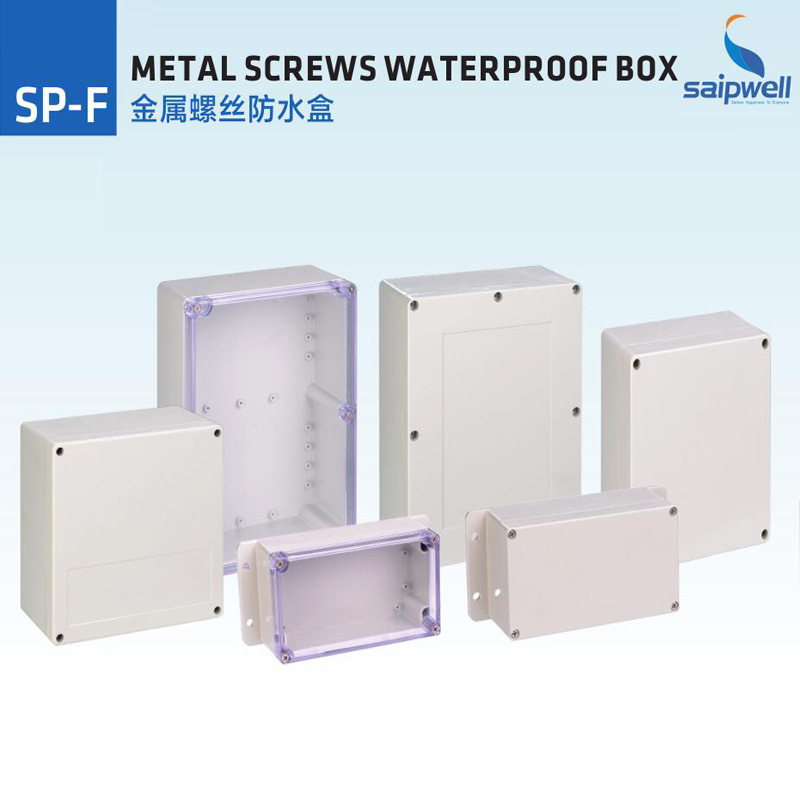 SAIPWELL/Saip Metal screw waterproof box and enclosure Model No.SP-F10L 320*240*60mm