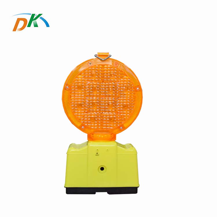 DK Battery Led Traffic Security Strobe Barricade Warning Lamp