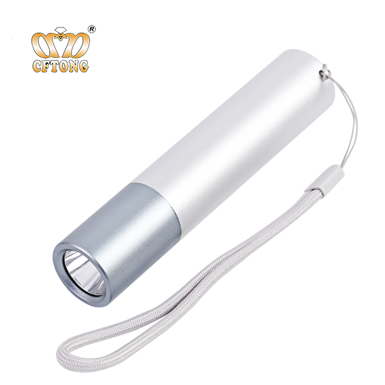 Portable ZOOM  3w USB rechargeable  aluminium alloy search LED flashlight