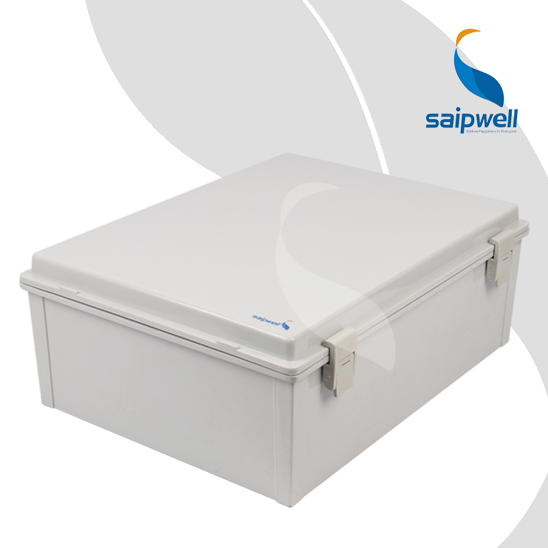 SAIPWELL Y IP66 SP-MG-374818 480*370*180 ABS Plastic Waterproof With Metal Clasp Outdoor Use Moulded Plastic Boxes