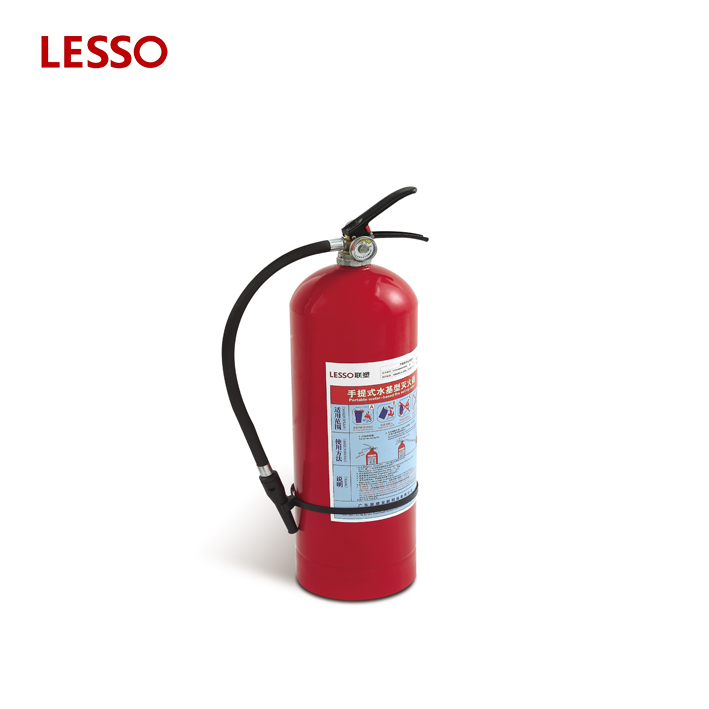 LESSO MSDS Certification Stainless Steel Bottle Portable Water Mist Foam Extinguisher Fire Extinguisher