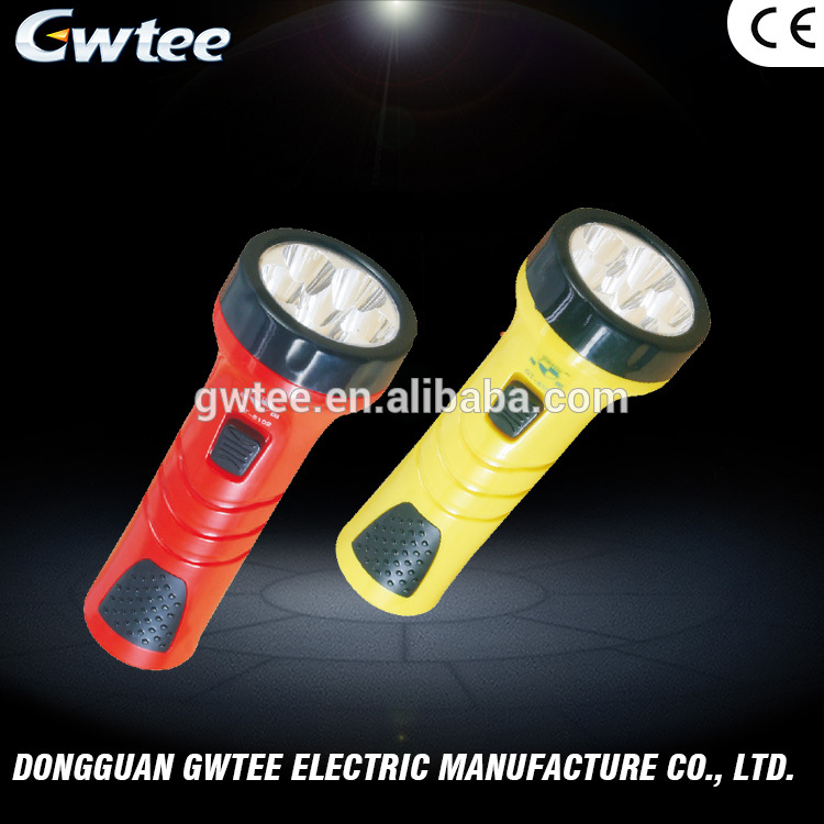 High quality alibaba china 6led 600 mah GT-8102 torch flashlight