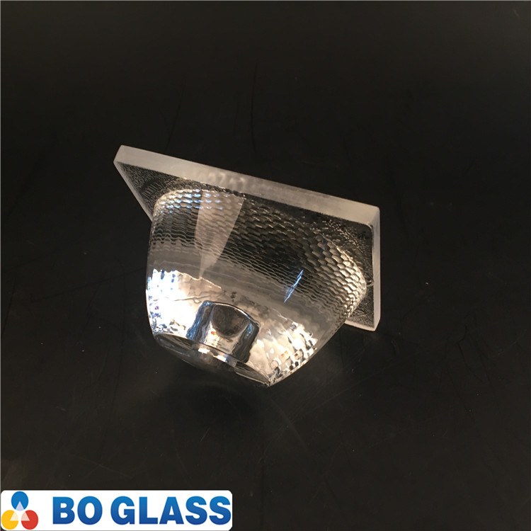 Factory good quality led glass borosilicate glass lens glass lighting cover