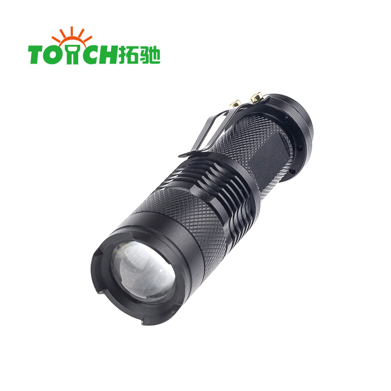 mini pocket lamp XML T6 zoomable UV led torch light diving flashlight LED rechargeable flashlight for night