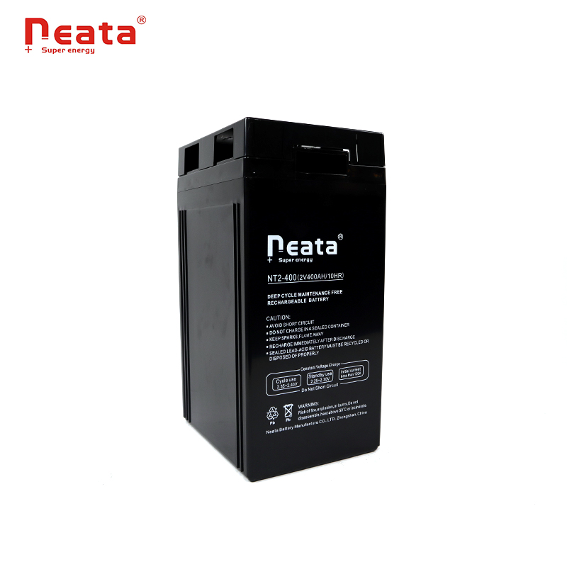 solar system  rechargeable lead acid battery for wind solar hybrid power system 2V400ah