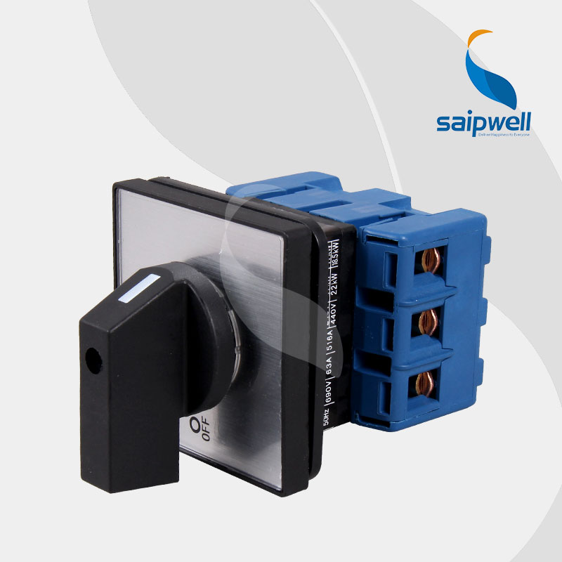 Saipwell high quality 20A 25A 32A 63A 80A 100A On Off Universal Changeover Switch