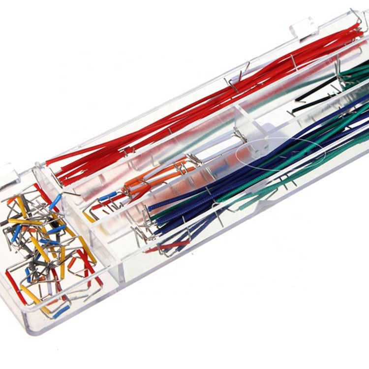 Solderless Electronic Experiment Breadboard Jumper Wire Connecting line