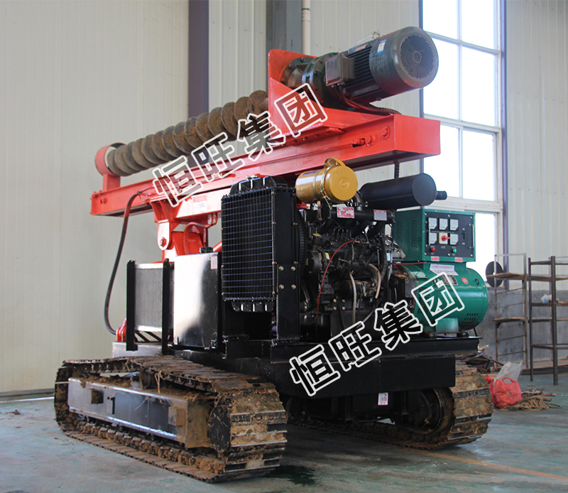 HZD-300L crawler long spiral pile driver powerful crawler pile driver