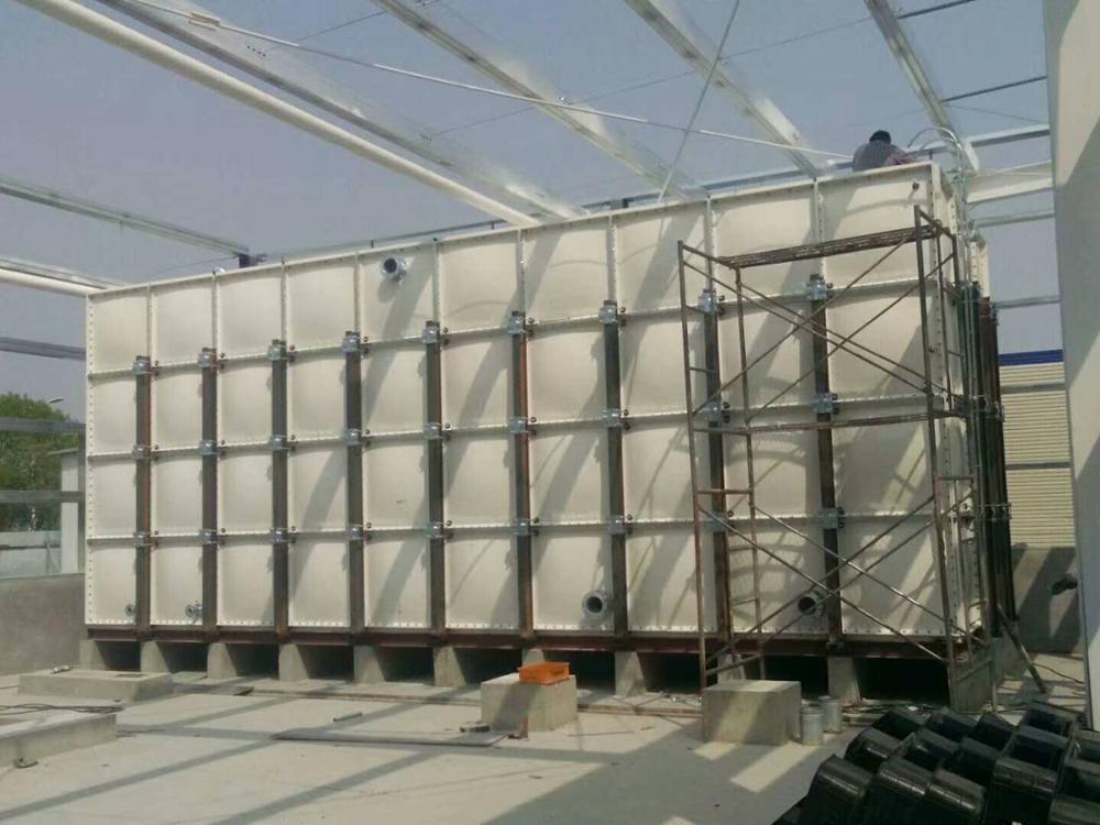 300m3 frp plastic drinking water panel storage tank SMC water storage