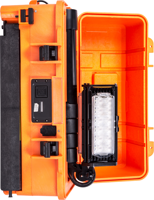 Cree 108W led Rechargeable Remote Area Emergency rescue Work Light Crime scene