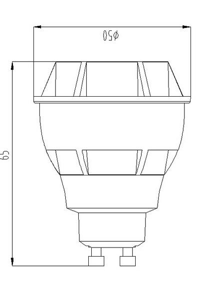 LED GU10 Spotlight COB 5W, GU10 LED Spotlight, LED COB GU10