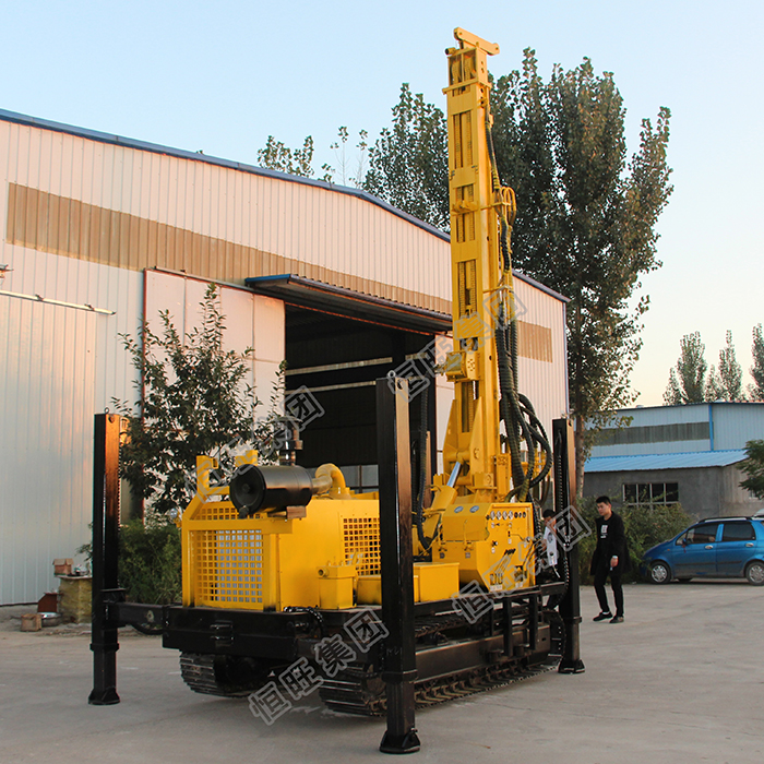 500m high efficiency dth pneumatic Deep hole drilling machine