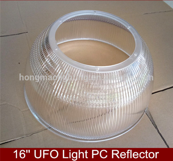 120w Led UFO High Bay Light PC Reflector with size 16'' and 19''