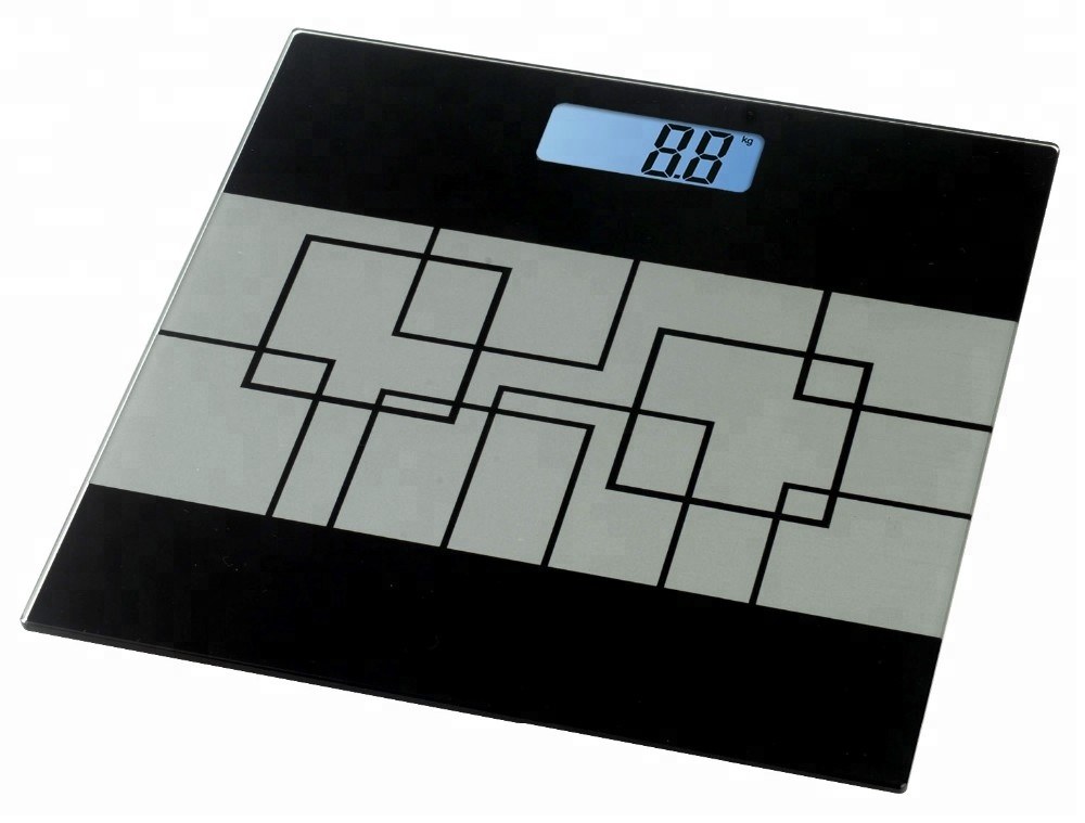 Digital bathroom weighing scale electronic health personal scale platform glass body scale