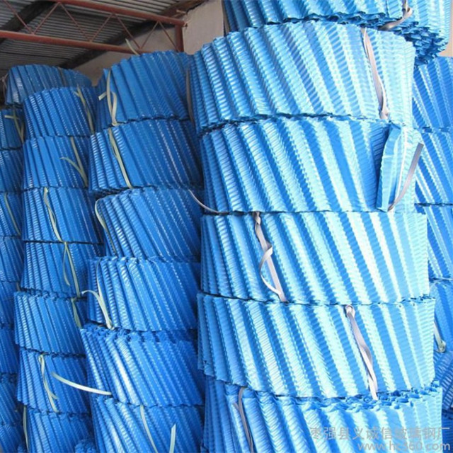 Roll Type Round Cooling Tower Fill PVC Infill