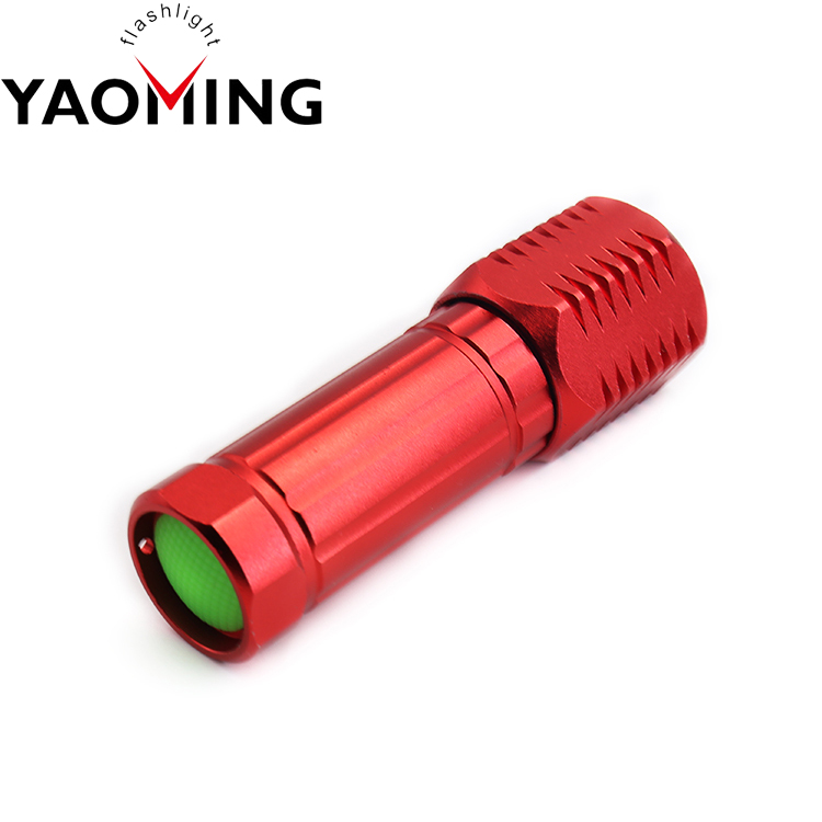 Aluminum With AA Dry Battery LED Mini Flashlight