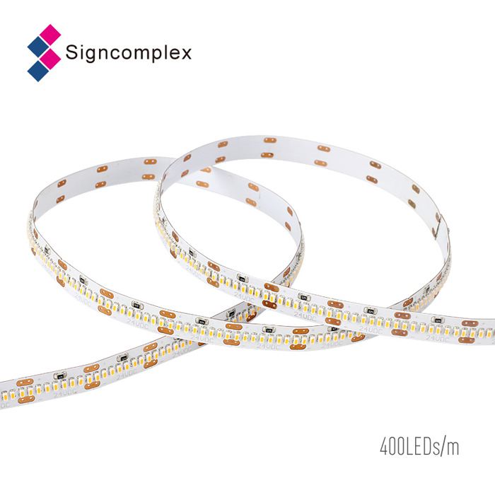 Highly Reliable SMD 2110 CRI 90 Silicone Extrusion IP68 Outdoor LED Strip Light